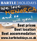 Bartle Holidays Menorca